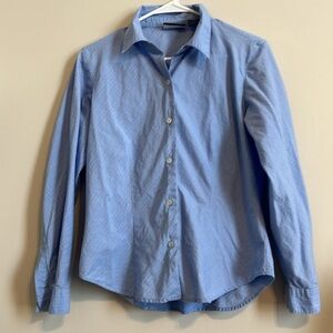 Liz Claiborne Blue Button Down Shirt